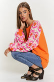 Knit Crochet Detailed Long Sleeve Sweater