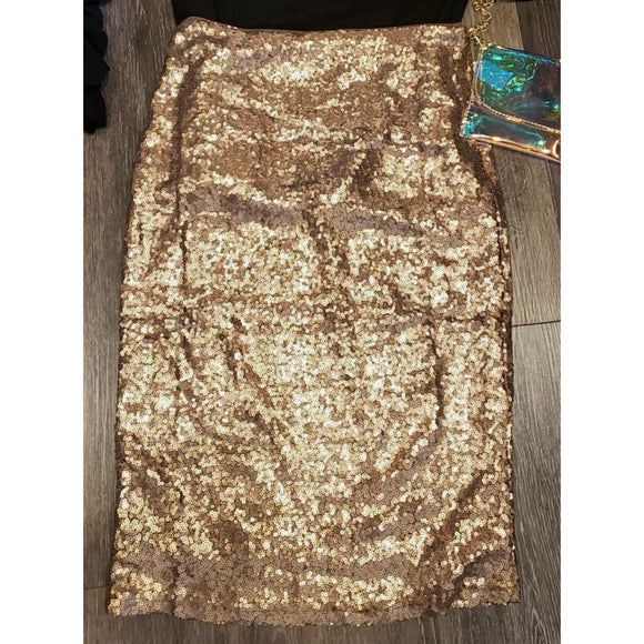 Sequin skirt
