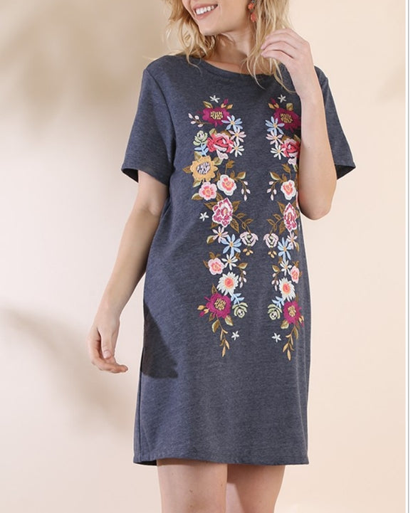 Embroidered dress