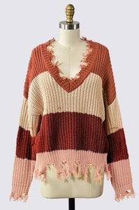 Stripes for fall sweater
